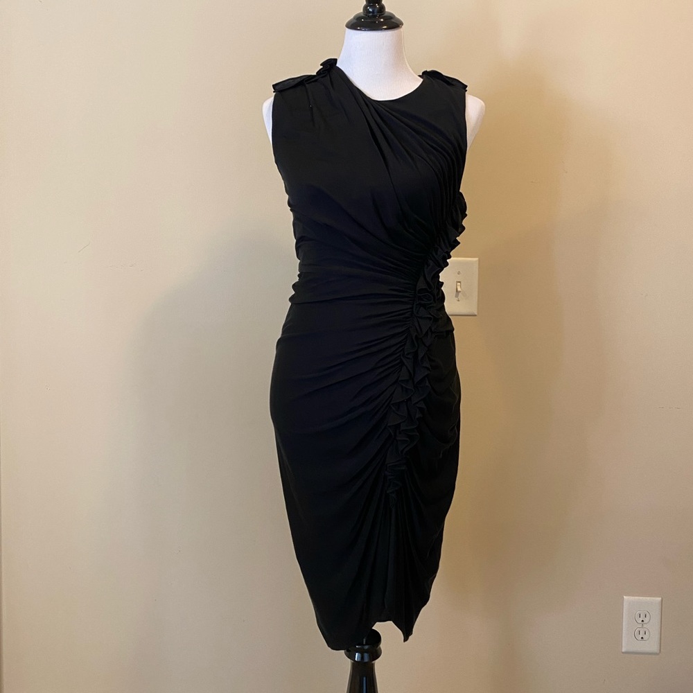 Phillip Lim dress with intricate ruching and ruffles